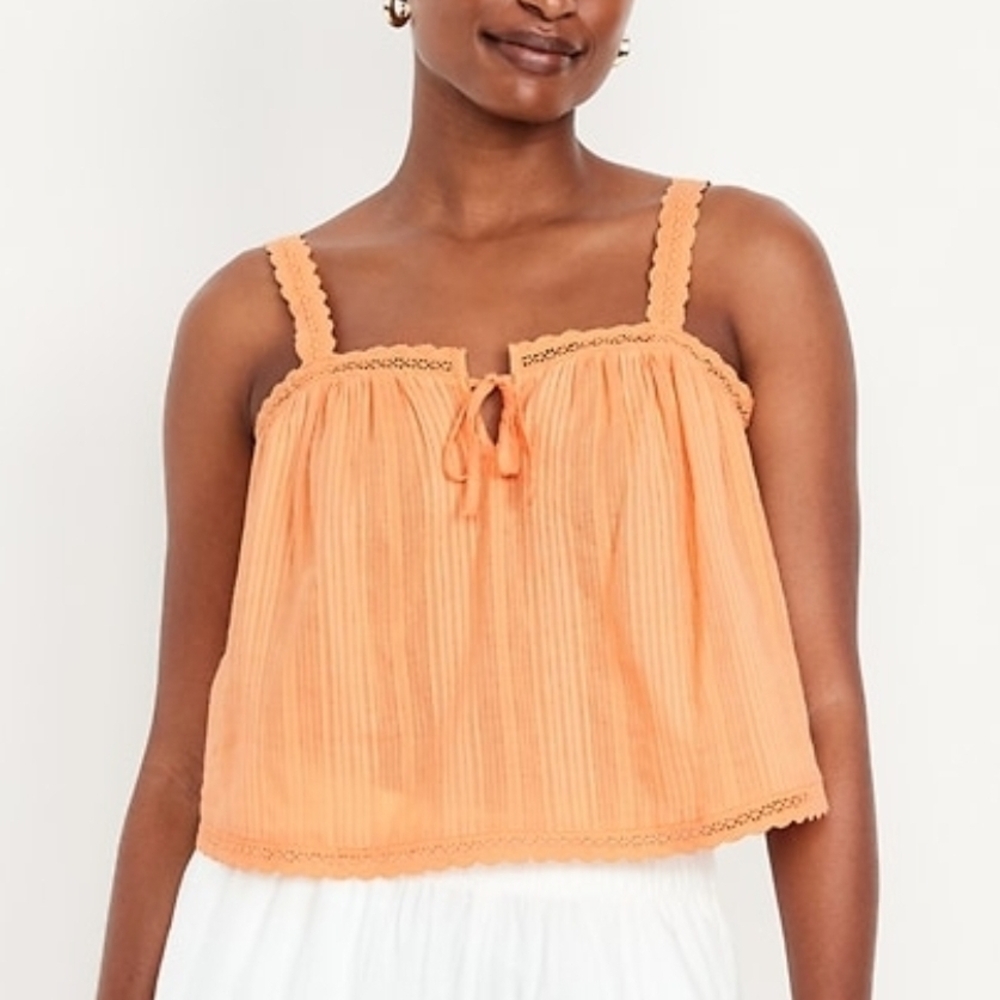 Old Navy Textured Dobby Top in Blossom Petal- 3X- NWT